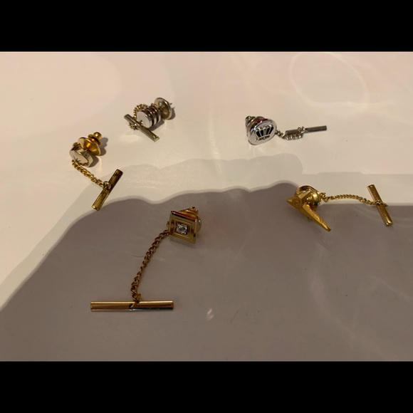 Five tie clips. - Picture 3 of 3